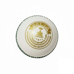 Whitedot Dot 1.0 White Cricket Leather Ball - 20 Over