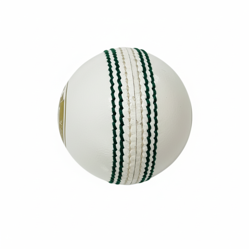 Whitedot Dot 1.0 White Cricket Leather Ball - 20 Over Whitedot Dot 1.0 White Cricket Leather Ball - 20 Over