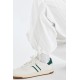 Whitedot Summer Loose fit Polyester Track Pants - White Whitedot Summer Loose fit Polyester Track Pants - White