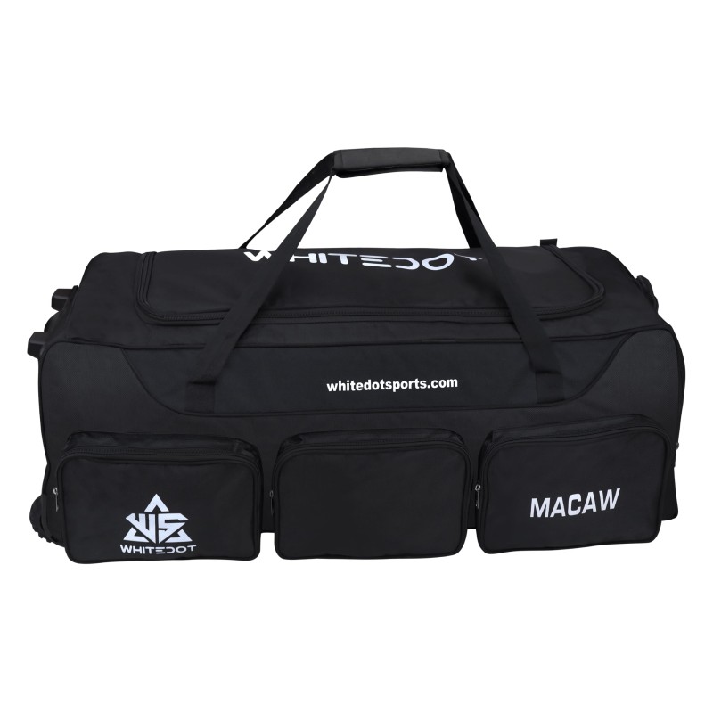 WHITEDOT Macaw Wheelie Cricket Kit Bag WHITEDOT Macaw Wheelie Cricket Kit Bag