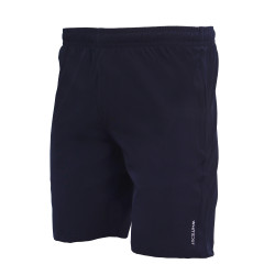 Whitedot Navy Blue Training Shorts - Zipper Pockets Whitedot Navy Blue Training Shorts - Zipper Pockets
