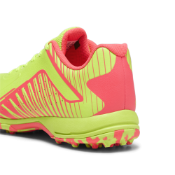 Puma 22 FH Rubber Unisex Cricket Shoes - Green-Fire Orchid