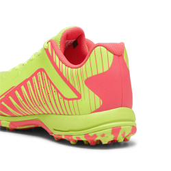 Puma 22 FH Rubber Unisex Cricket Shoes - Pro Green-Fire Orchid