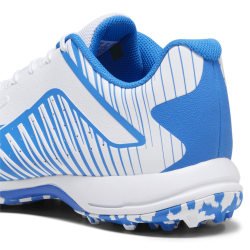 Puma 22 FH Rubber Unisex Cricket Shoes - White-Ultra Blue
