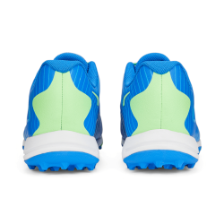 Puma x one8 22 FH Rubber Unisex Cricket Shoes - Bluemazing-Elektro Green-Puma White