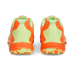 Puma x one8 22 FH Rubber Unisex Cricket Shoes - Ultra Orange-Fast Yellow