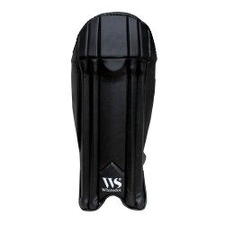 Whitedot Albatross Black Wicket Keeping Pads