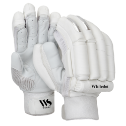 Whitedot Albatross Players Cricket Batting Gloves - White