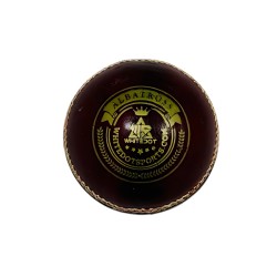 Whitedot Albatross Red Cricket Leather Ball - 40 Over