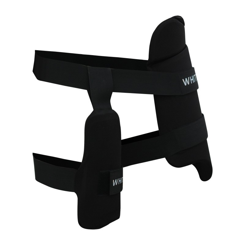 Whitedot Black Combo Cricket Thigh Guard Whitedot Black Combo Cricket Thigh Guard