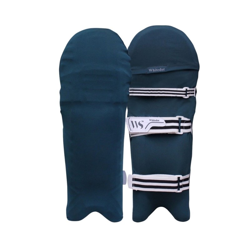 Whitedot Green Clads for Keeping pads (Batting Legguard Cover) Whitedot Green Clads for Keeping pads (Batting Legguard Cover)