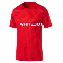 Whitedot Haze Red Training Tshirt Whitedot Haze Red Training Tshirt