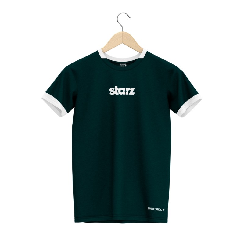 Whitedot Starz Junior Green T-shirt and Shorts Set Whitedot Starz Junior Green T-shirt and Shorts Set