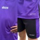 Whitedot Starz Junior Violet T-shirt and Black Shorts Set Whitedot Starz Junior Violet T-shirt and Black Shorts Set