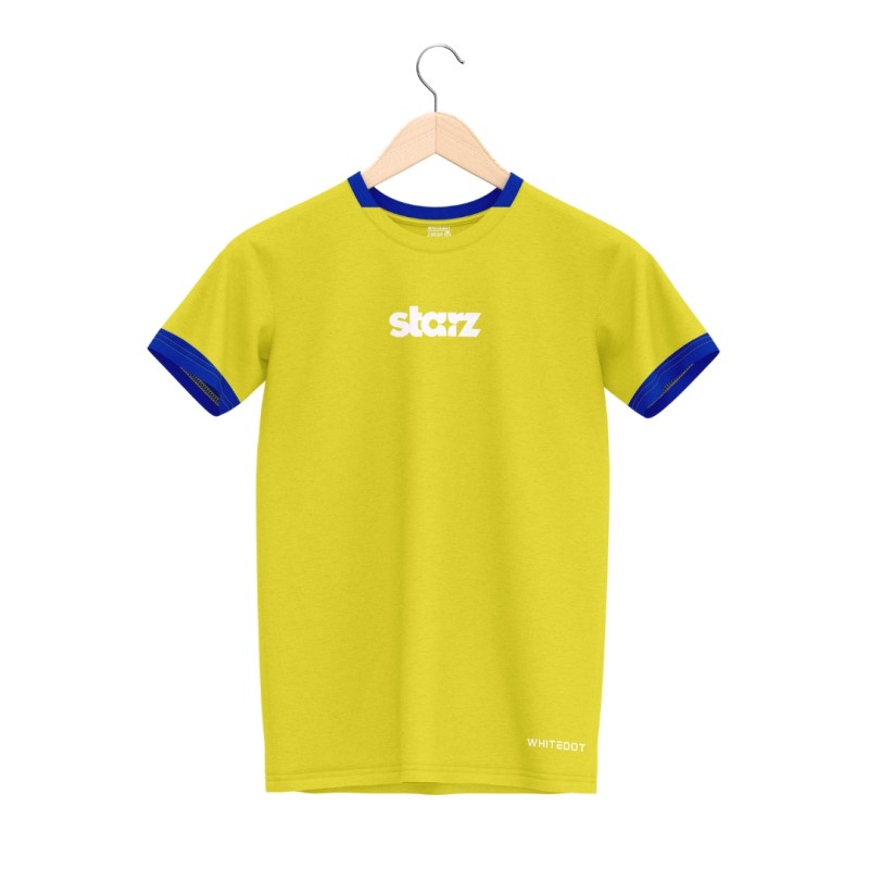 Whitedot Starz Junior Yellow T-shirt and Blue Shorts Set Whitedot Starz Junior Yellow T-shirt and Blue Shorts Set