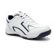 Whitedot Winged Cricket Shoes White