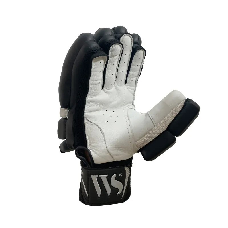 Whitedot Black Winged Players Cricket Batting Gloves