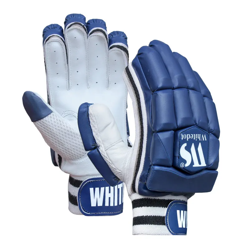 Whitedot Capital Navy Blue Cricket Batting Gloves