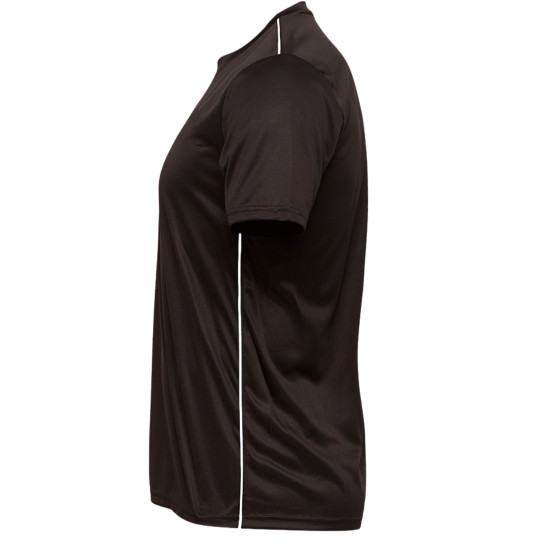 Whitedot Mono Matrix Black Round Neck Dri-FIT Polyester T-Shirt