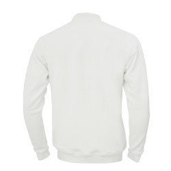 Whitedot Off White Zip Up Full Sleeves Cricket Jumper